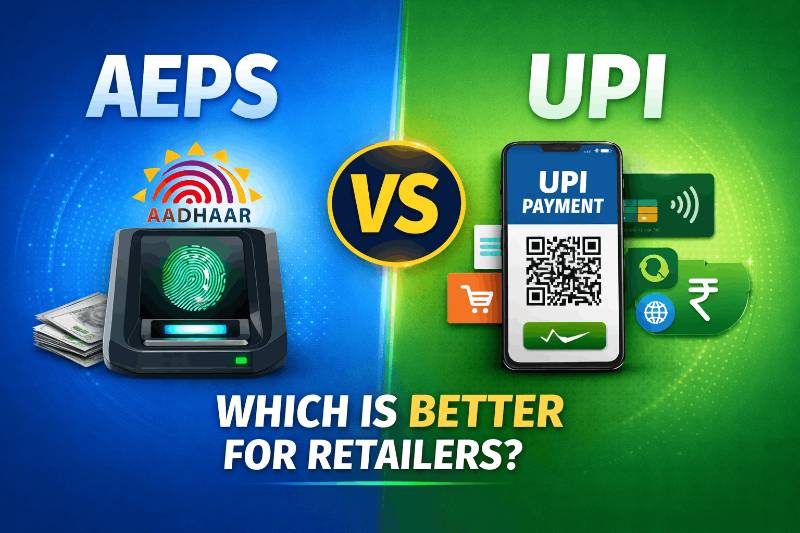 AEPS vs UPI: Which is Better for Retailers in India (Complete 2026 Guide)