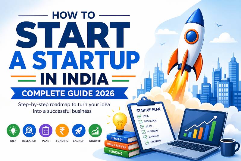How to Start a Startup in India (Complete Guide 2026)