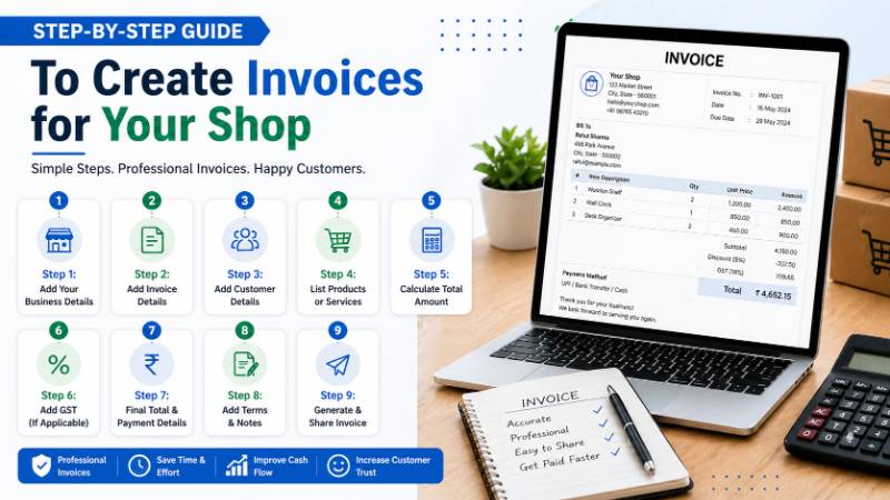 Step-by-Step Guide to Create Invoices for Your Shop