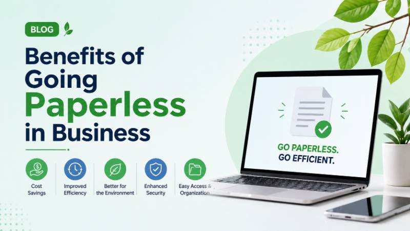 Benefits of Going Paperless in Business
