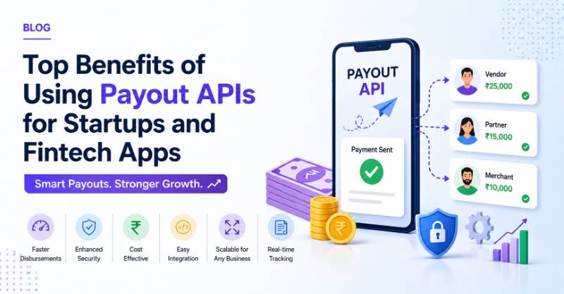 Top Benefits of Using Payout APIs for Startups and Fintech Apps