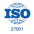 ISO certified badge